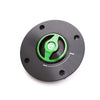 Green Quick Lock Release REVO fuel cap for mototorcycle