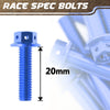 Aluminium Race Spec M6 x 20mm Pack x 5 Etched - MC Motoparts