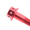 CNC Flanged Hex Head Race Spec Bolt M6 x 25mm - MC Motoparts