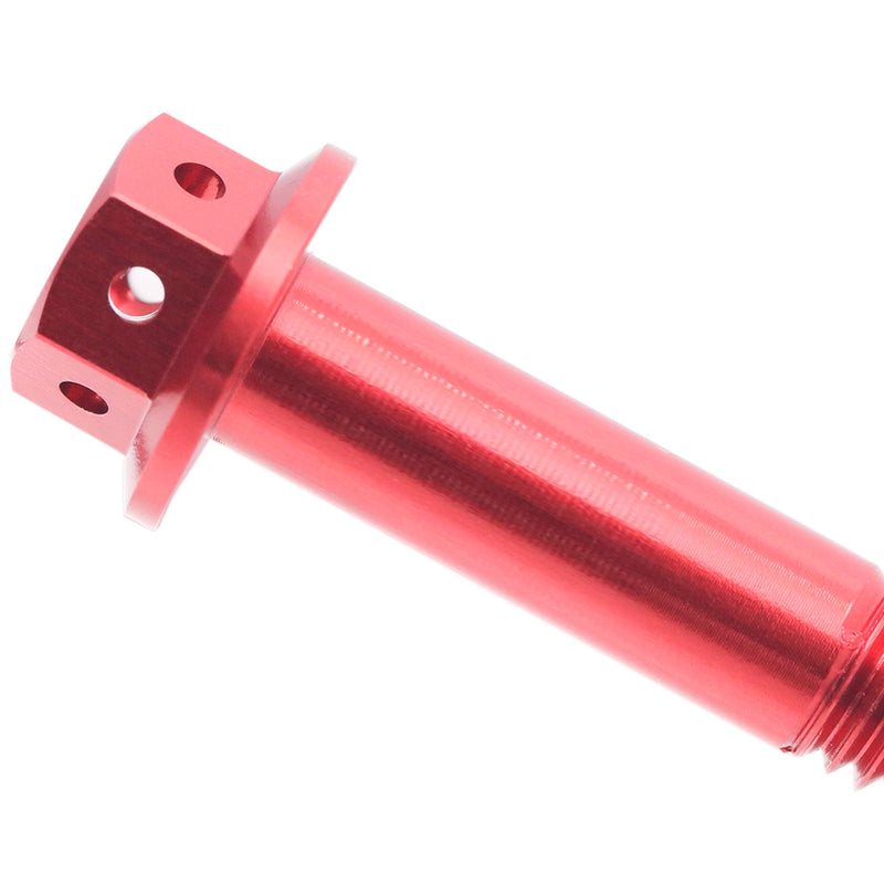 CNC Flanged Hex Head Race Spec Bolt M6 x 45mm - MC Motoparts