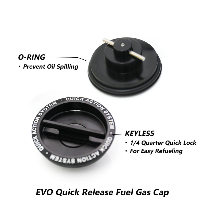 Fit BMW F650GS F800R R1200R S1000RR Quick Lock Fuel Cap - MC Motoparts