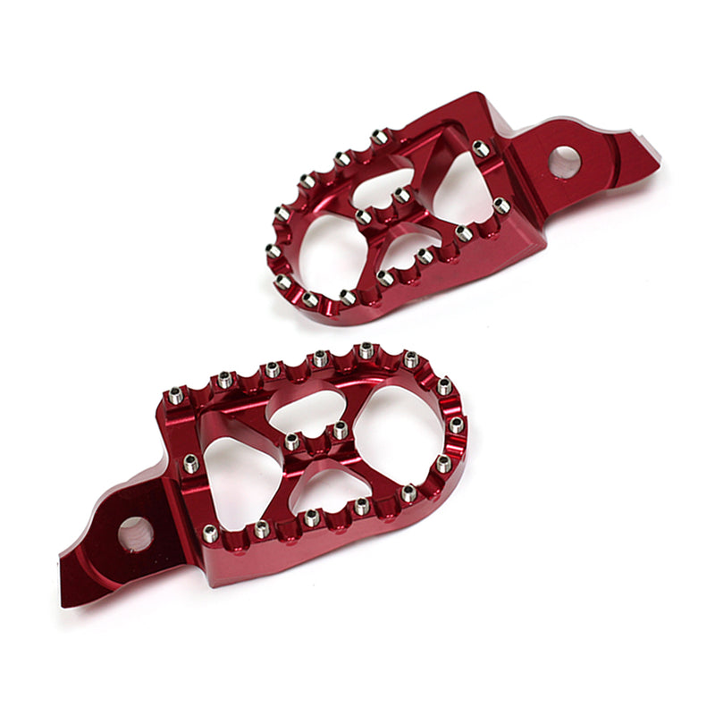 Fit Suzuki RMZ250 RMZ450 Front MX Dirt Foot Pegs - MC Motoparts