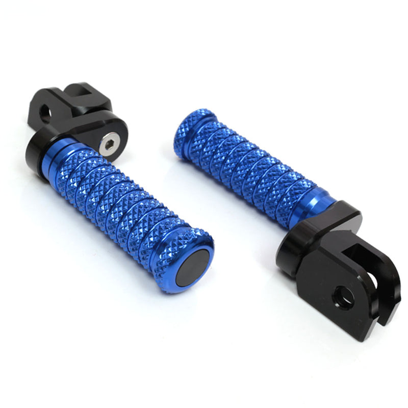 Fit Ducati Diavel Carbon Scrambler 800 1100 25mm Adjustable M-Grip POLE Front Foot Pegs - MC Motoparts