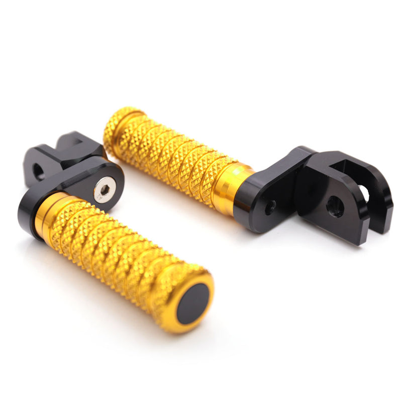 Fit Kawasaki Versys 1000 650 ZR7S ZRX1100 25mm Extension M-Grip POLE Front Foot Pegs - MC Motoparts