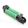 Fit Kawasaki ER6F ZX10R ZX12R ZX6R ZX7R 25mm Adjustable M-Grip POLE Front Foot Pegs - MC Motoparts