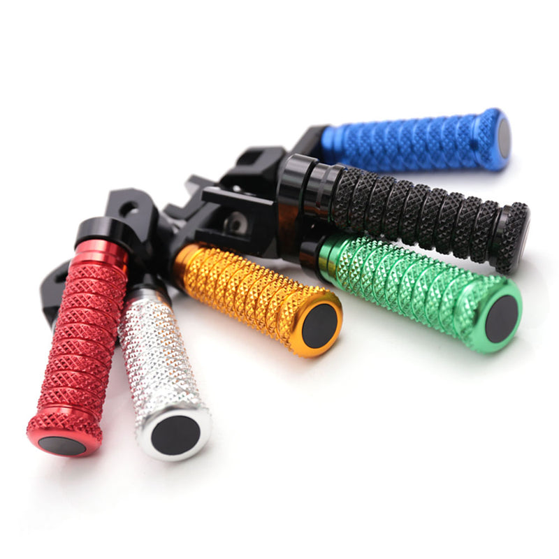 Fit MV Agusta Brutale 800 675 910R 25mm Adjustable M-Grip POLE Front Foot Pegs - MC Motoparts