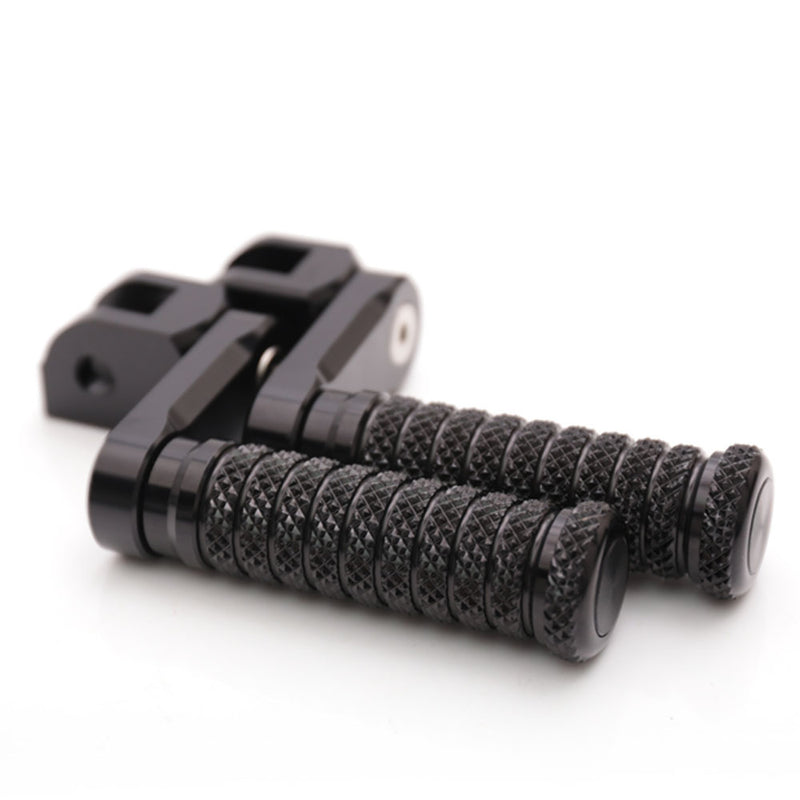 Fit Honda ST1300 VTR1000 Z125M 40mm Adjustable M-Grip POLE Front Foot Pegs - MC Motoparts