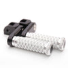Fit Kawasaki ZR7S ZRX1200 KLE650 KLZ1000 40mm Extension M-Grip POLE Front Foot Pegs - MC Motoparts