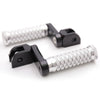 Fit Buell Lightning Firebolt 40mm Adjustable M-Grip POLE Front Foot Pegs - MC Motoparts