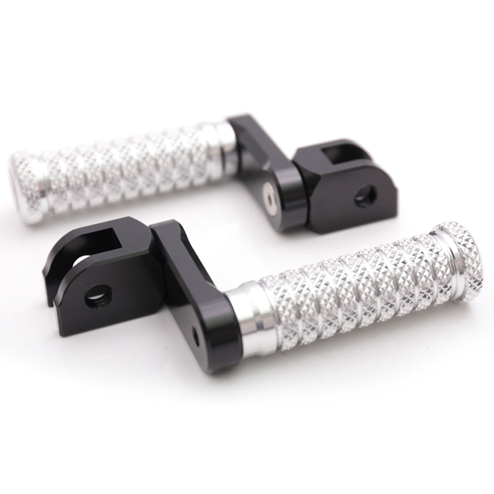 Fit Buell Lightning Firebolt 40mm Adjustable M-Grip POLE Front Foot Pegs - MC Motoparts