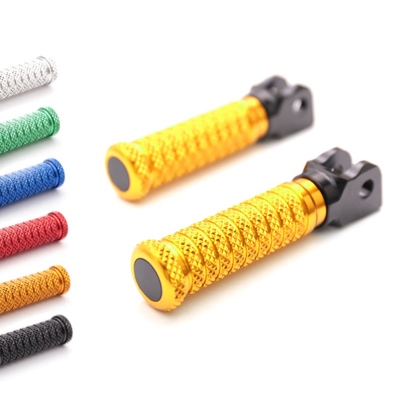 Fits Honda CBR1000RR CBR600RR M-Grip POLE Front Foot Pegs - MC Motoparts