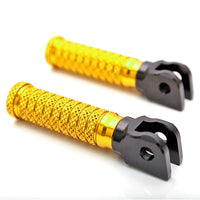 Fits Kawasaki ER6F ER6N Ninja 300 250R M-Grip POLE Front Foot Pegs - MC Motoparts