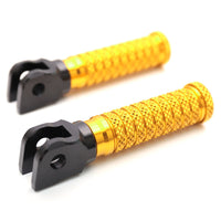 Fits Kawasaki GTR1400 Versys 1000 650 M-Grip POLE Front Foot Pegs - MC Motoparts