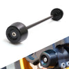 Fits Triumph Speed Triple 1050 2008-2010 Aluminum Delrin Front Axle Fork Slider - MC Motoparts