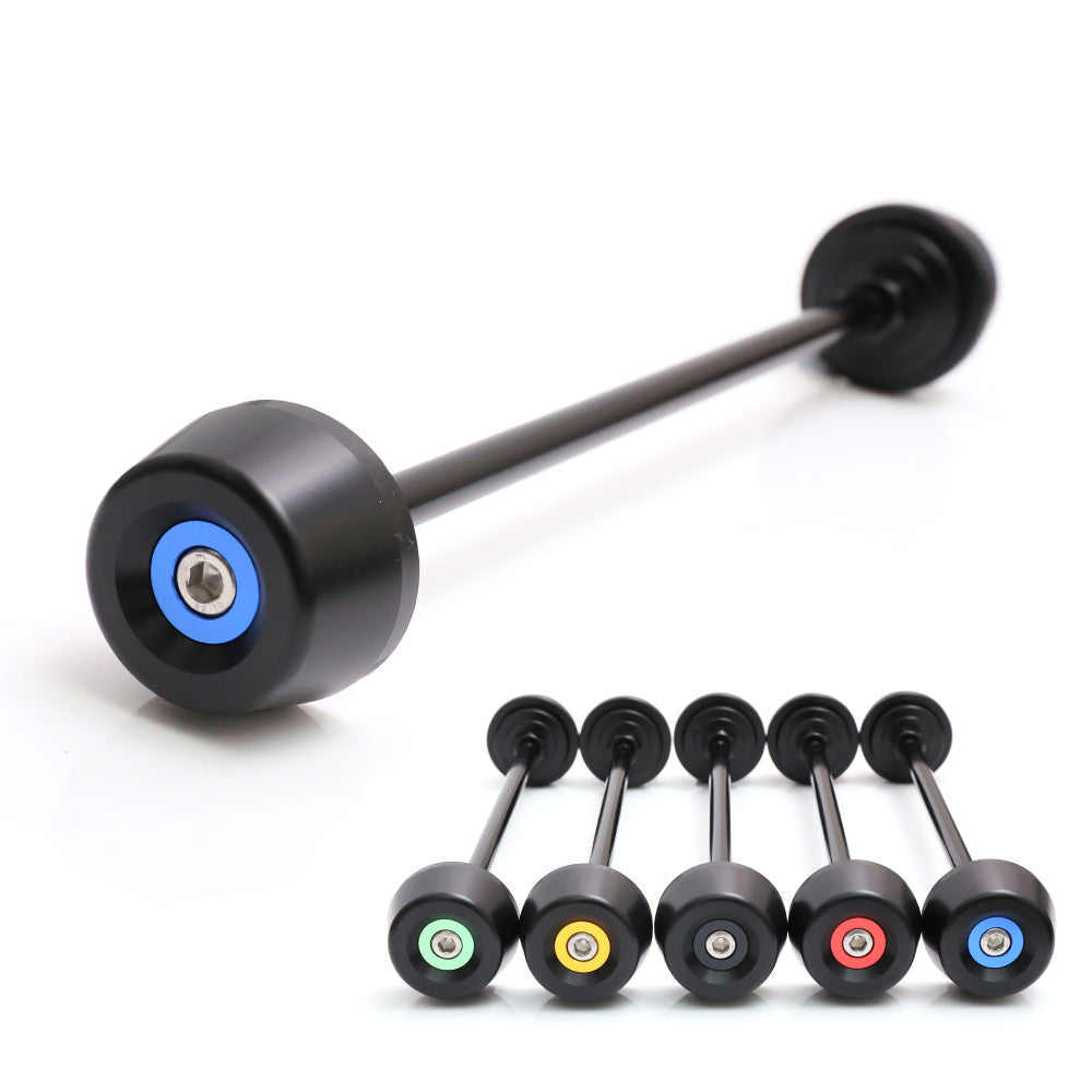 Fits Yamaha MT-09 2013-2015 Aluminum Delrin Front Axle Fork Slider - MC Motoparts