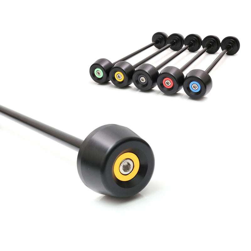 Fits Triumph Tiger 800 XR XRX XRT Aluminum Delrin Front Axle Fork Slider - MC Motoparts