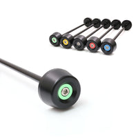 Fits Kawasaki Ninja ZX-6R 636 2013-2015 Aluminum Delrin Front Axle Fork Slider - MC Motoparts