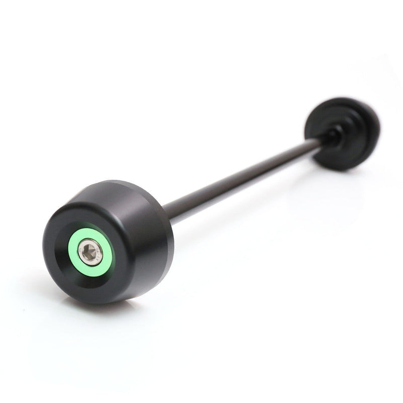 Fits Kawasaki Z800 2013-2015 Aluminum Delrin Front Axle Fork Slider - MC Motoparts