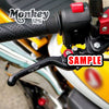 Fits Honda Monkey Z125M 2018-2022 Logo Engraved GP Clutch Brake Long Lever - MC Motoparts