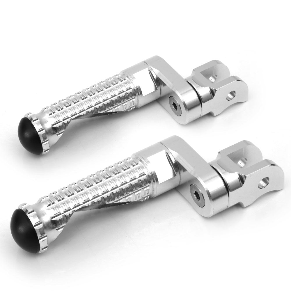 Fit Kawasaki ER6F ER6N Ninja 300 250R MPRO 25mm Adjustable Front Foot Pegs - MC Motoparts