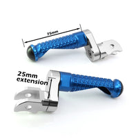 Fits Ducati Monster 695 800 S4R 25mm Adjustable Rear M-PRO Foot Pegs