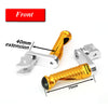 Fit Kawasaki Ninja 650R 400 300 250R MPRO 40mm Adjustable Front Foot Pegs - MC Motoparts