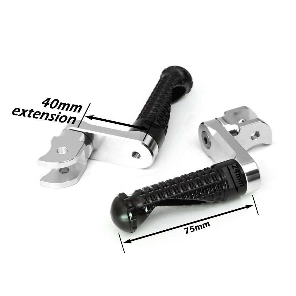Fits Kawasaki Z750 Z650 Z1000 40mm Extension Rear M-PRO Foot Pegs