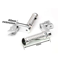 Fits Honda CBR1000RR CBR250R 40mm Adjustable Rear M-PRO Foot Pegs