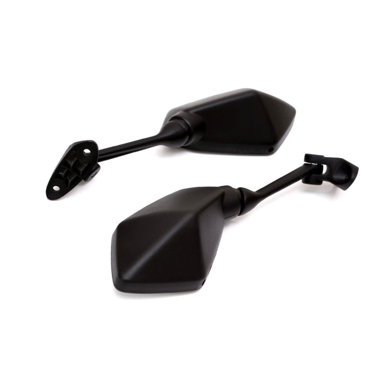 Fit Kawasaki Ninja ZX-6R 2009-2012 Black eMark Aftermarket Rear View Mirrors - MC Motoparts