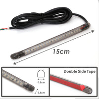 15cm AMP-Z Rear LED Turn Signal Brake Light Strip - MC Motoparts