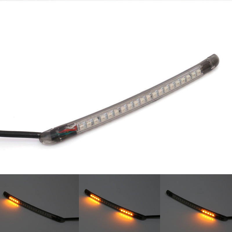 15cm AMP-Z Rear LED Turn Signal Brake Light Strip - MC Motoparts