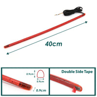 40cm AMP-Z Rear LED Turn Signal Brake Light Strip - MC Motoparts