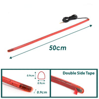 50cm AMP-Z Rear LED Turn Signal Brake Light Strip - MC Motoparts