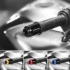 Fit Ducati Multistrada 1260 17-19 Engraved Logo ATOM Bar Ends - MC Motoparts