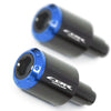 Fit Honda CBR 500R 2013-2019 Engraved Logo ATOM Bar Ends - MC Motoparts
