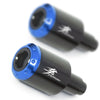 Fit Suzuki Hayabusa GSX1300R ??08-18 Engraved Logo ATOM Bar Ends - MC Motoparts