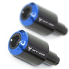 Fit Yamaha MT-09 FZ-09 2013-2019 Engraved Logo ATOM Bar Ends - MC Motoparts