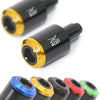 Fit Kawasaki Z400 2019-2020 Engraved Logo ATOM Bar Ends - MC Motoparts