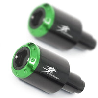 Fit Suzuki Hayabusa GSX1300R ??08-18 Engraved Logo ATOM Bar Ends - MC Motoparts