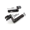 Fits Honda CBR600RR CBR650F BLACK SHADOW 40mm Extension Front Foot Pegs - MC Motoparts