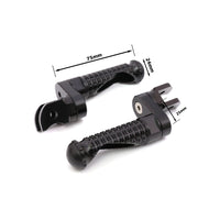 Fit Suzuki GSX-R 1000 1300 BLACK SHADOW 25mm Extension Rear Foot Pegs - MC Motoparts