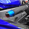 Fit Yamaha R1 Engraved Logo LIM Handle Bar Ends - MC Motoparts
