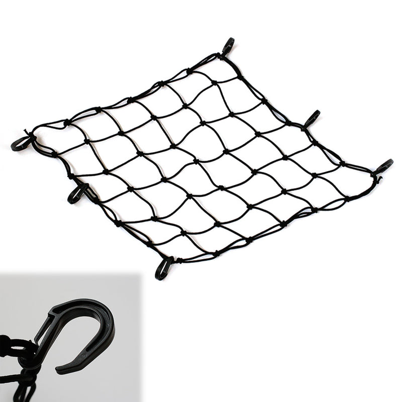 18'' Heavy Duty Cargo Net Mesh Net with 6 POM Hooks - MC Motoparts