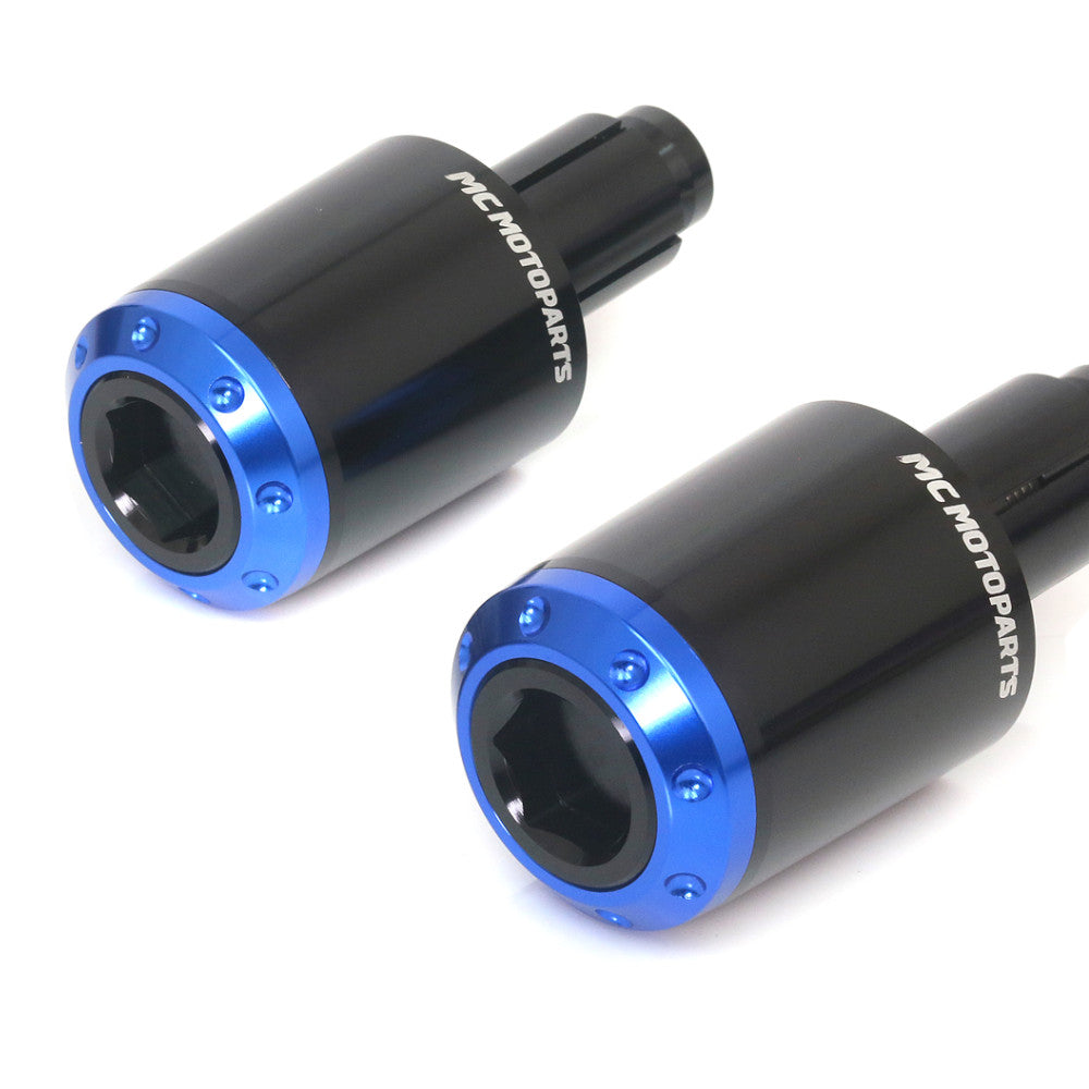 Fit Kawasaki ZX-9R ZX-12R Z650 Z900 ATOM CNC Bar Ends - MC Motoparts