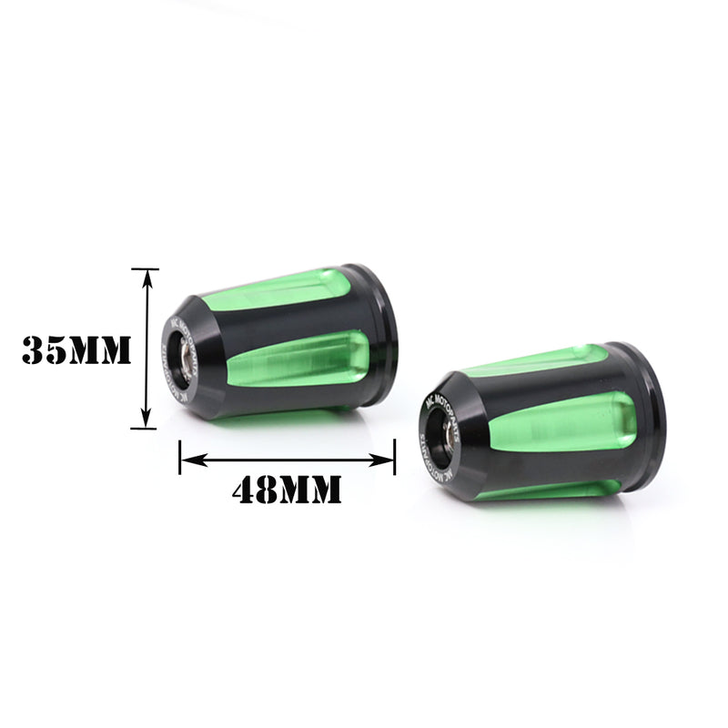 Fit Kawasaki Ninja 650R Z1000 Z750 R ZX6R FAIZ Bar Ends - MC Motoparts