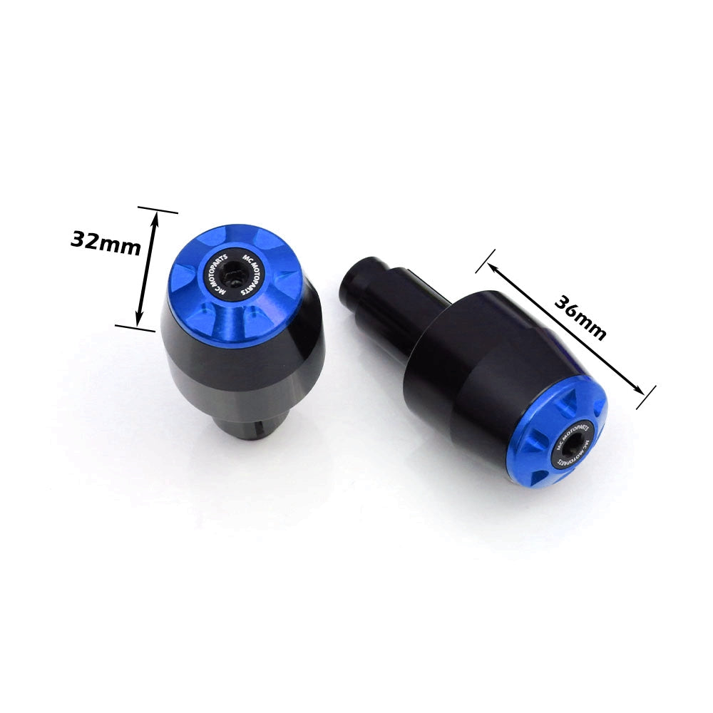 Fit Yamaha YZF R1 R3 R6 R1M MT-03 STORM CNC Bar Ends - MC Motoparts
