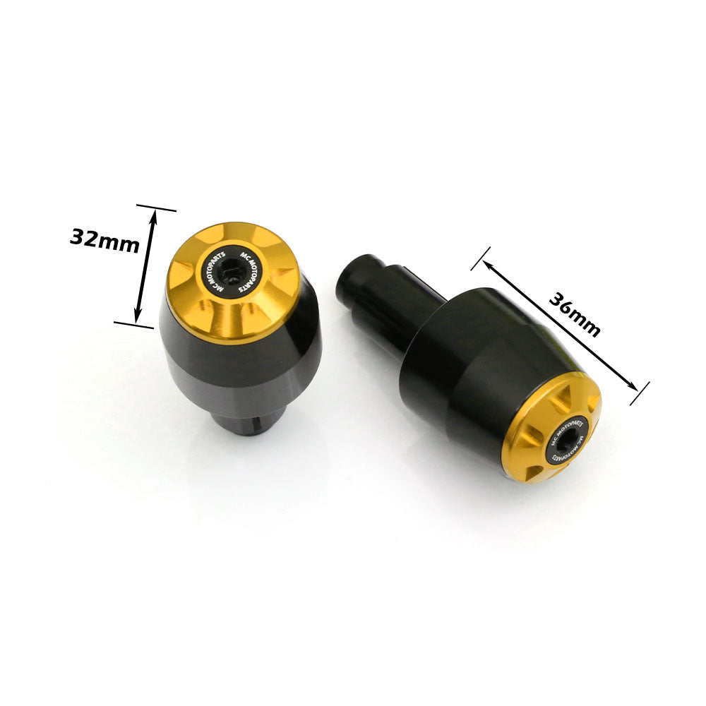 Fit Kawasaki Ninja ZX-6R ZX-10R Z125 STORM CNC Bar Ends - MC Motoparts