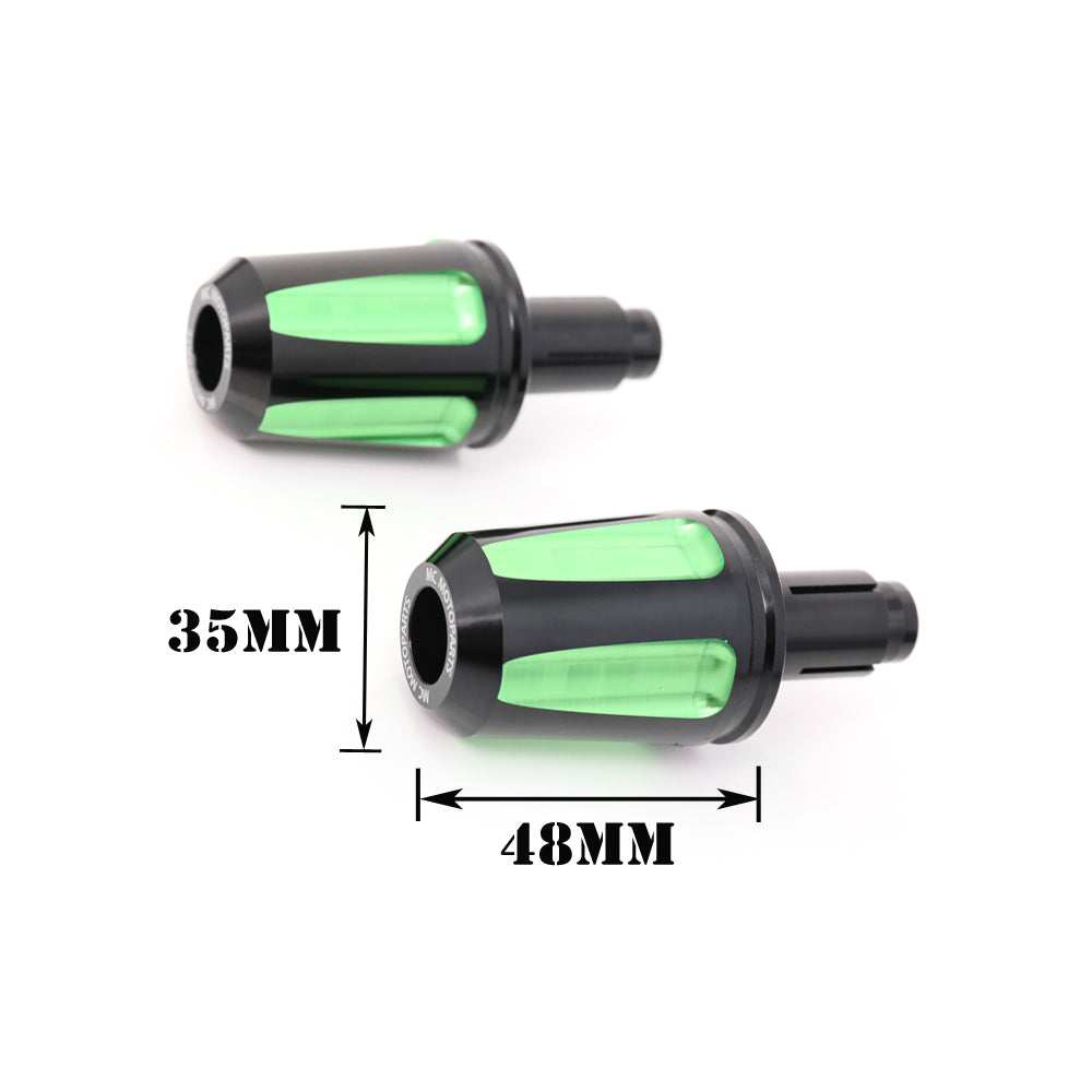 Fit Kawasaki Ninja ZX-6R ZX-10R ZX-600 ZX636 FAIZ Bar Ends - MC Motoparts