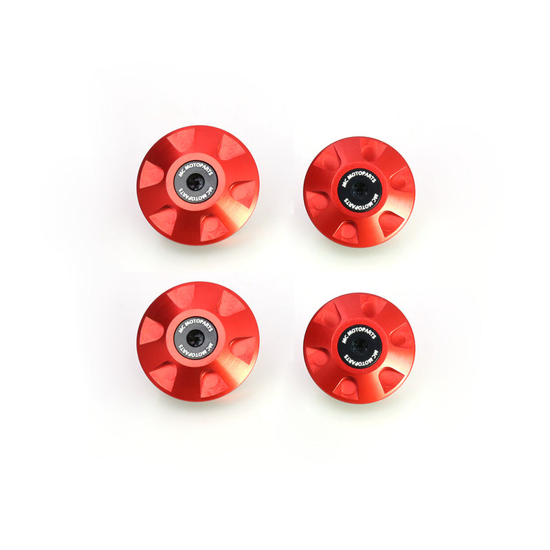 Fit Ducati Hypermotard 796 1100 CNC Frame Plug Set - MC Motoparts