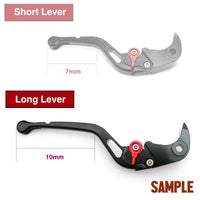 SIZE OF Ducati Hypermotard 1100 S EVO SP 2007-2013 GP Clutch Brake Long Lever - MC Motoparts